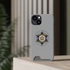 Phone Case With Card Holder - Grey - Image 31