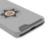 Phone Case With Card Holder - Grey - Image 34
