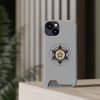 Phone Case With Card Holder - Grey - Image 36