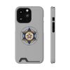 Phone Case With Card Holder - Grey - Image 84