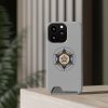 Phone Case With Card Holder - Grey - Image 87