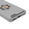 Phone Case With Card Holder - Grey - Image 129