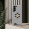 Phone Case With Card Holder - Grey - Image 131